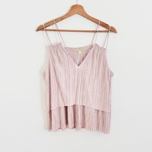 NWT Gianni Bini Joanne Strappy Top in Misty Rose